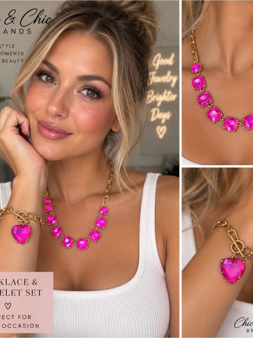 Chic & Chic bold brilliant jewelry